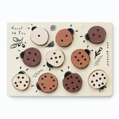 Wooden Tray Puzzle - Count To 10 Ladybugs 8 Wooden Tray Puzzle - Count To 10 Ladybugs -Odin Parker Toys 0bf6f0a2ba23775a761f35c0961d5130c5b3f9fb465e5de10361e07369da650f jpeg