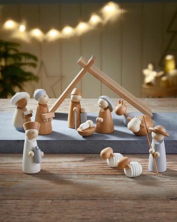 Haba Wooden Nativity Scene 1 Haba Wooden Nativity Scene