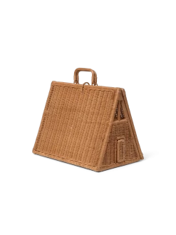 Ferm LIVING Braided A-Frame Dollhouse -Odin Parker Toys 1104265616 1 1648024518 1440x png