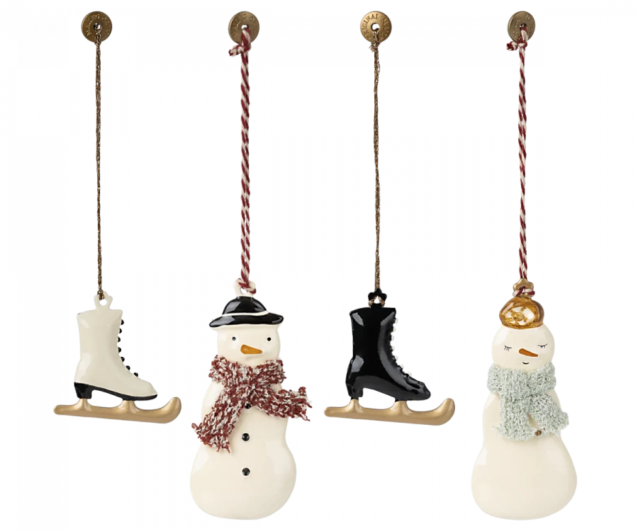 Maileg Winter Wonderland Ornament Set 2 Maileg Winter Wonderland Ornament Set - Image 2