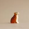 Handmade Holzwald Sitting Tiger