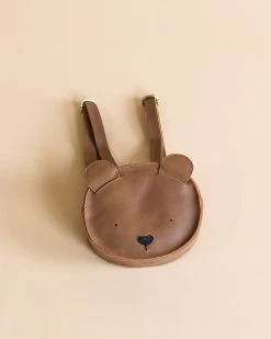 Donsje Mini Leather Backpack - Bear
