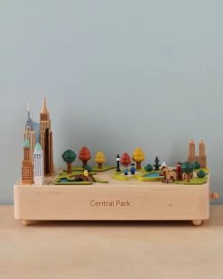 Pre-order: Central Park Wooden Music Box (Approximate Ship Time: End Of October/Early November)