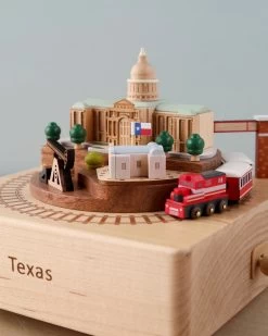 Texas Wooden Music Box -Odin Parker Toys 2J2A1179