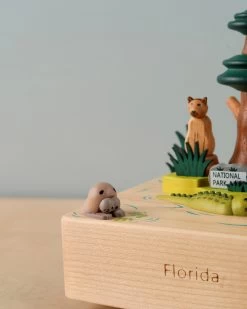 Florida Wooden Music Box -Odin Parker Toys 2J2A1218