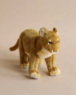 Hansa Standing Lion Cub Stuffed Animal