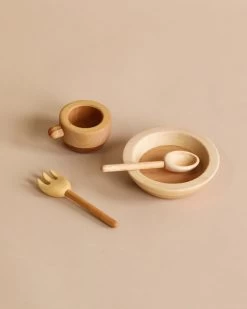 Handmade Pretend Dinnerware Set