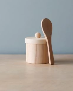 Wooden Doll Feeding Set