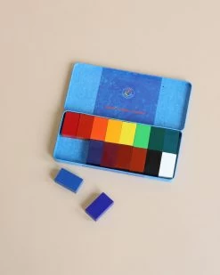 Stockmar Wax Block Crayons Tin Case - 16 Assorted