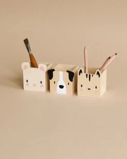 Tender Leaf Toys Pet Pencil Holders (Set Of 3)