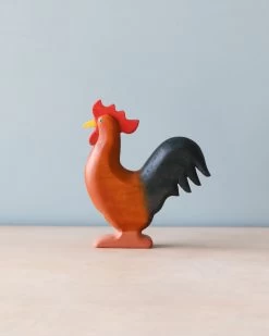 Handmade Wooden Rooster