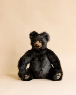 Hansa Black Bear Stuffed Animal