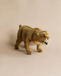 Hansa Saber Tooth Tiger Stuffed Animal