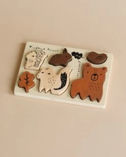 Wooden Tray Puzzle - Woodland Animals