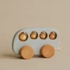 Handmade Wooden Bus Toy