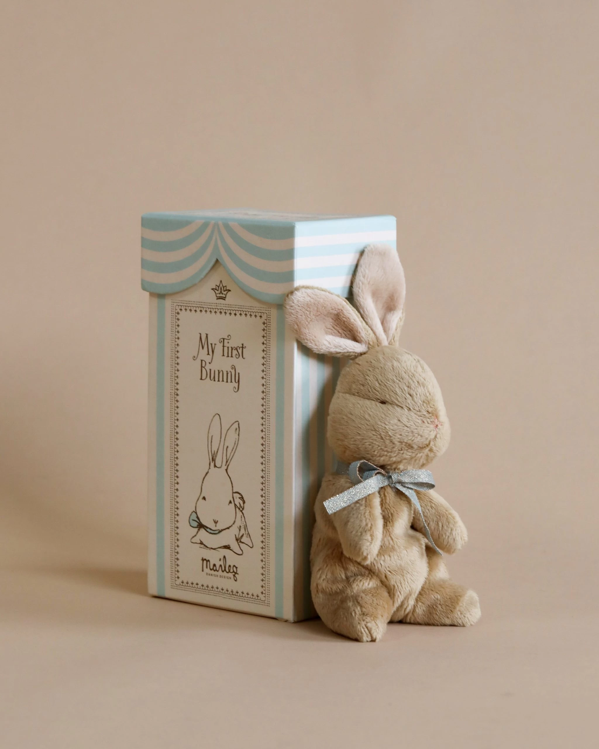 Maileg My First Bunny - Light Blue 1 Maileg My First Bunny - Light Blue