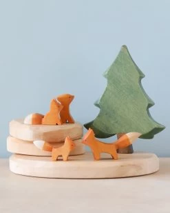 Brin D'Ours | Handmade Wooden Fox -Odin Parker Toys 2J2A2689