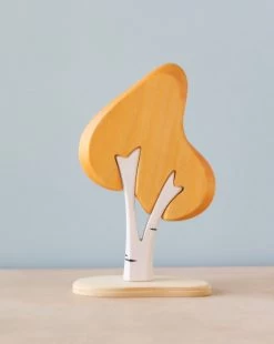 Brin D'Ours | Handmade Two-Piece Birch Tree With Base - Autumn -Odin Parker Toys 2J2A2760
