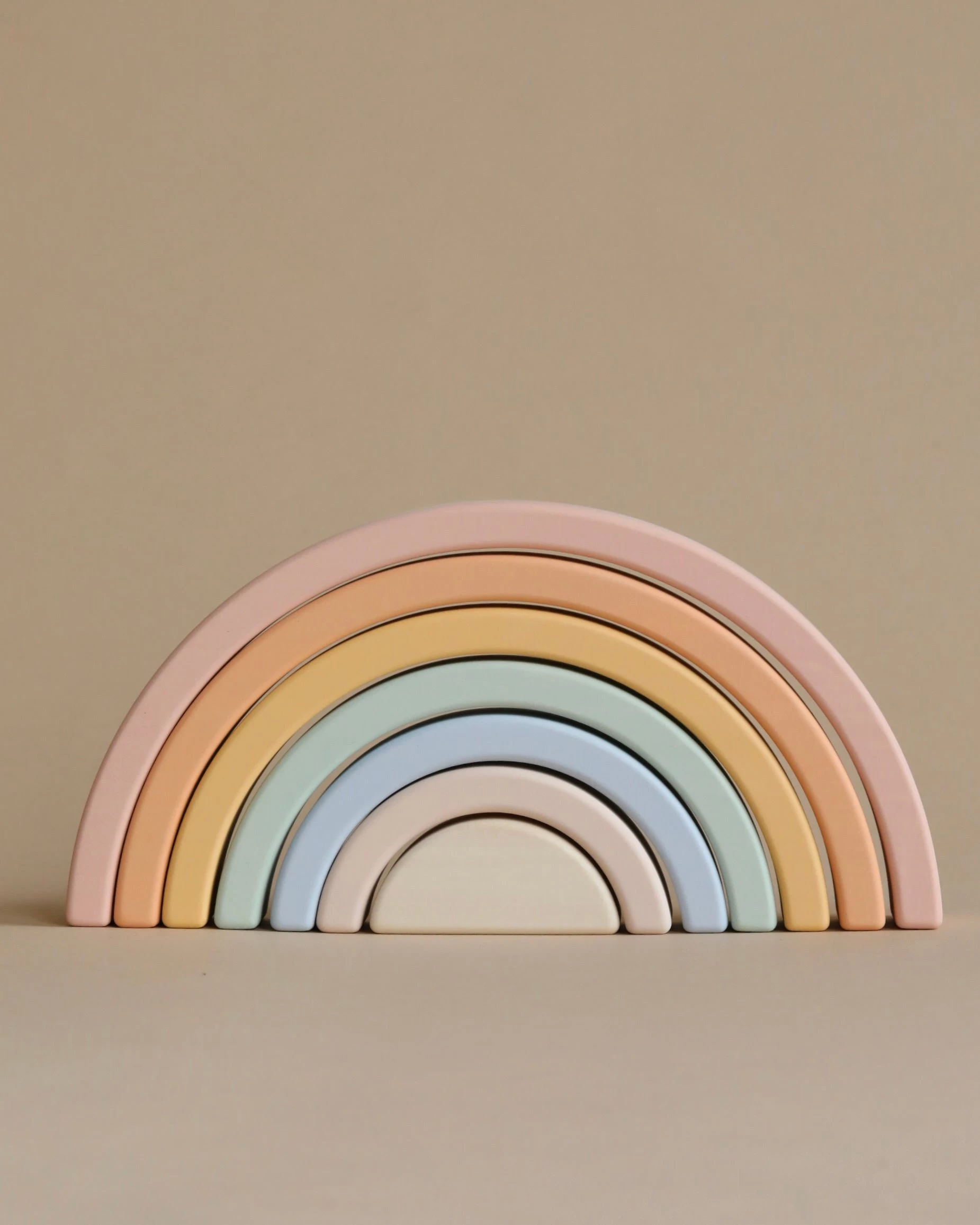 Handmade Rainbow Stacker - Pastel