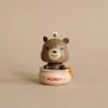 Wooden Honey Bear Bobblehead