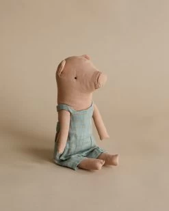 Maileg Pig In Overalls
