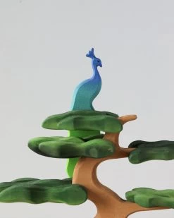 Handmade Wooden Peacock On A Tree -Odin Parker Toys 2J2A3330 2