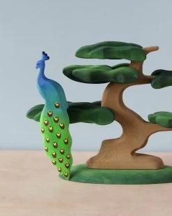 Handmade Wooden Peacock On A Tree -Odin Parker Toys 2J2A3333 2