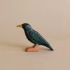 Handmade Wooden Crow