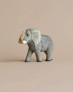 Ferm LIVING Hand Carved Wooden Elephant