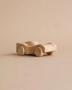 Handmade Wooden Race Car - Unpainted
