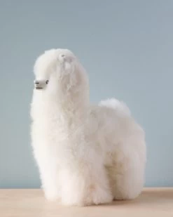 Fluffy Alpaca Stuffed Animal -Odin Parker Toys 2J2A4448 2