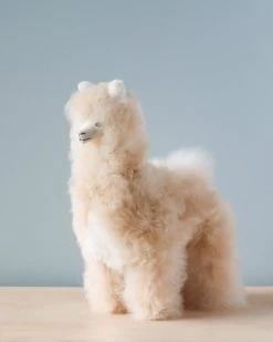 Fluffy Alpaca Stuffed Animal -Odin Parker Toys 2J2A4465 3