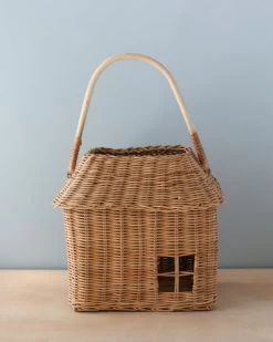 Olli Ella Rattan Hutch Basket - Large