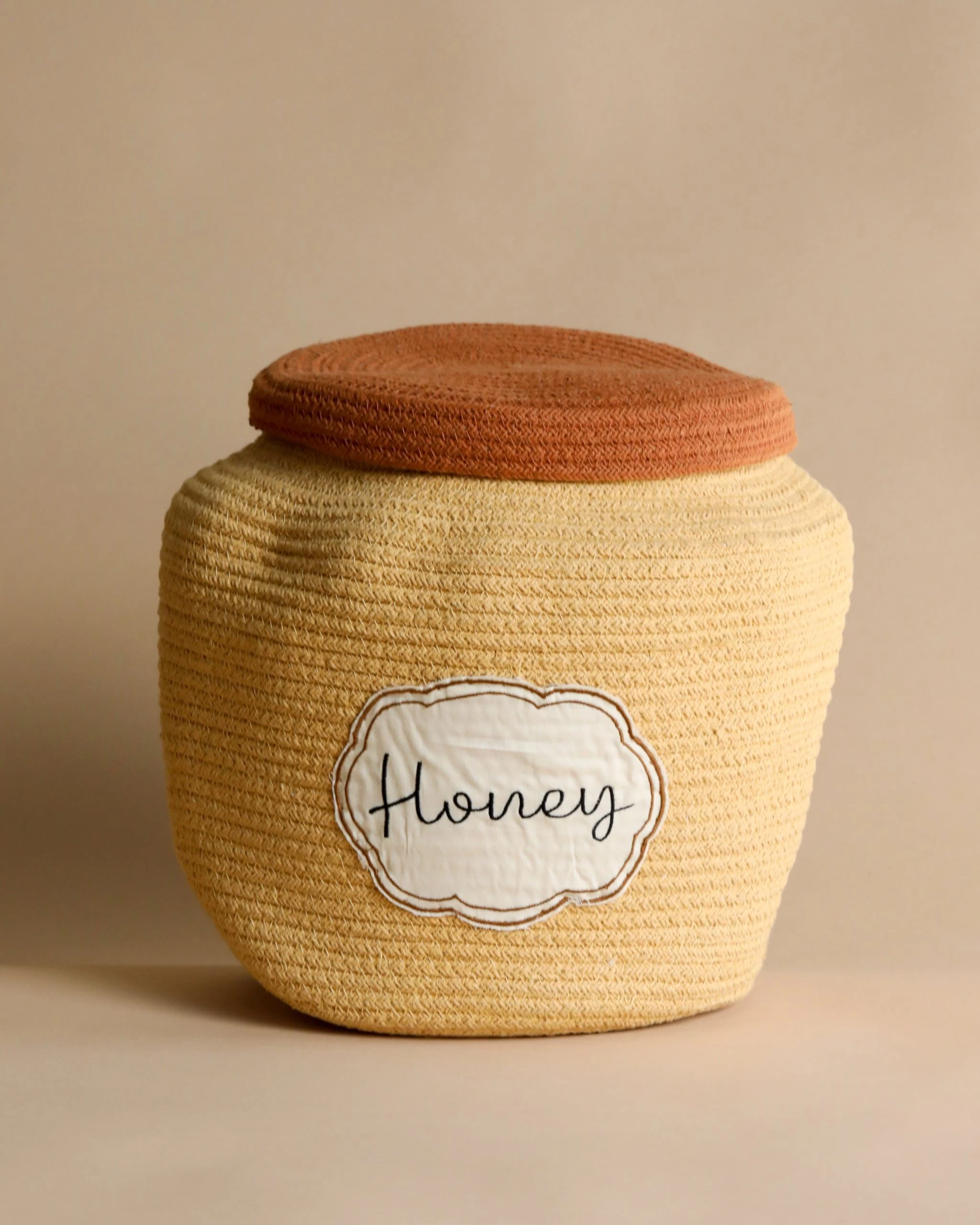Lorena Canals Basket Honey Pot 1 Lorena Canals Basket Honey Pot
