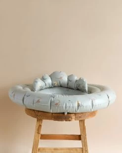 Konges Sløjd Inflatable Baby Swim Ring - Dinosaur Print