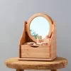 Handmade Wooden Toy Vanity Table