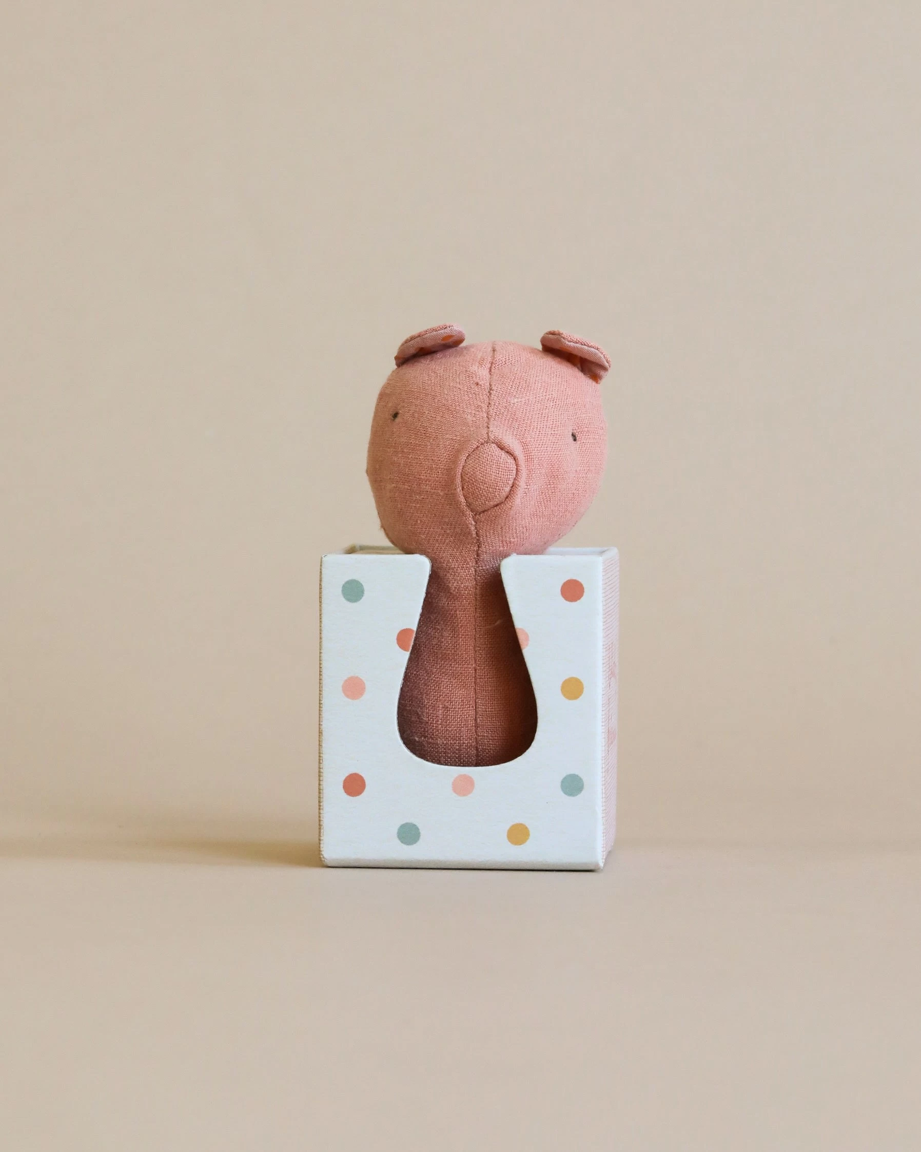 Maileg Lullaby Friend Rattles, Pig 1 Maileg Lullaby Friend Rattles, Pig