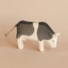 Ostheimer Cow - Black & White - Eating