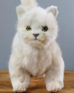 Hansa White Cat Stuffed Animal -Odin Parker Toys 2J2A5747 2