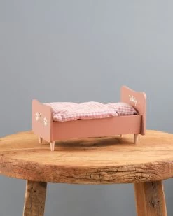 Maileg Wooden Bed For Teddy Mum - Rose
