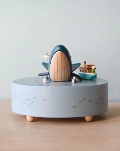 Wooden Whale Music Box -Odin Parker Toys 2J2A5993