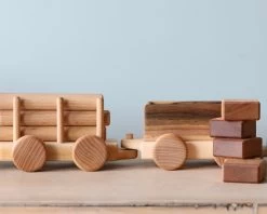 Dk Handmade Wooden Train - Extra Long -Odin Parker Toys 2J2A6062