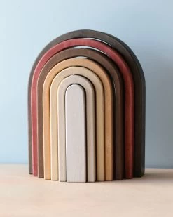 MinMin Copenhagen Big Rainbow Stacker -Odin Parker Toys 2J2A6089