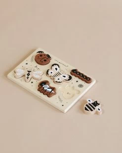 Wooden Tray Puzzle - Bugs