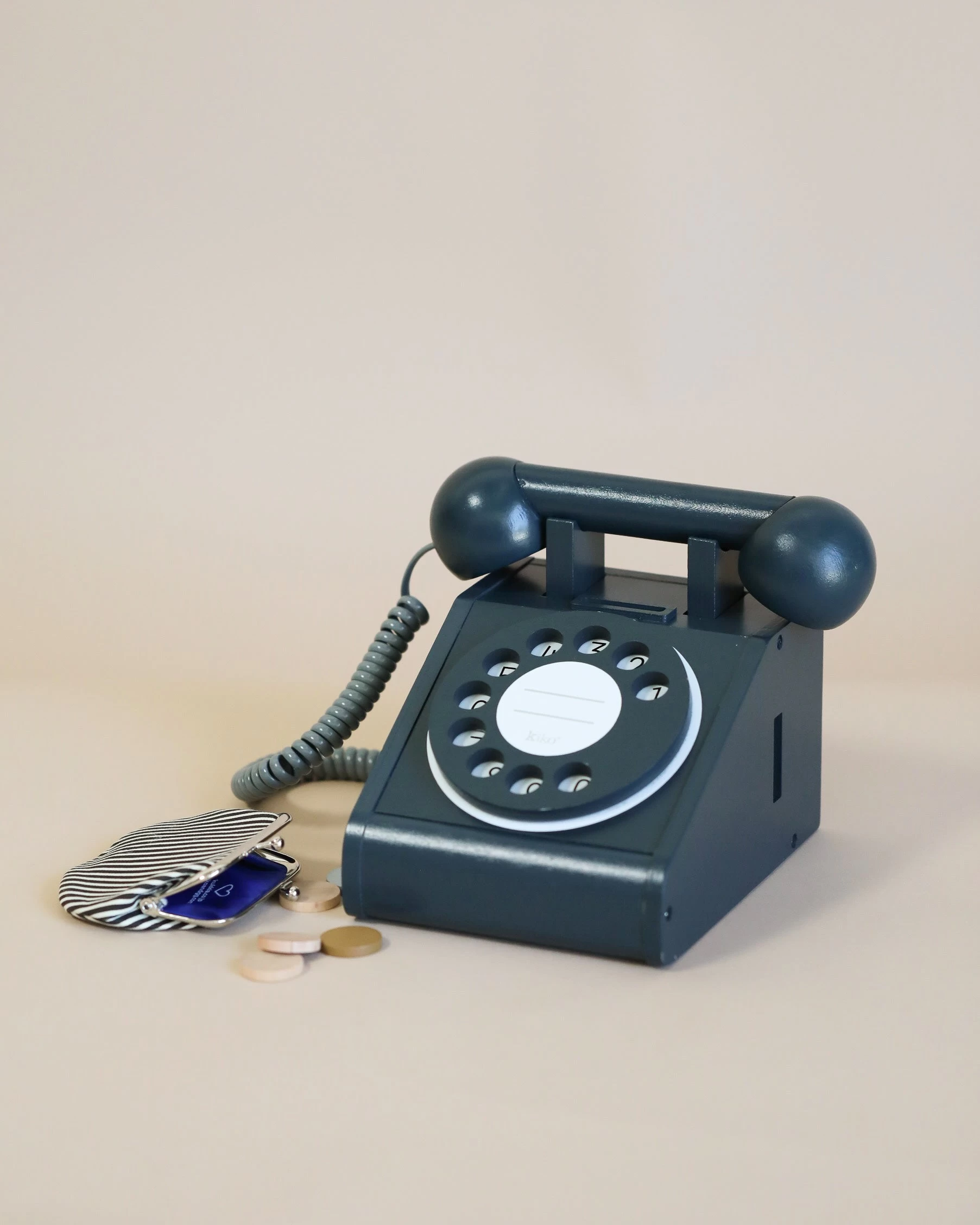 Kiko & GG Retro Wooden Telephone 2 Kiko & GG Retro Wooden Telephone - Image 2