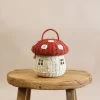 Olli Ella | Red Mushroom Basket