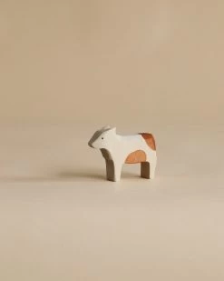 Brin D'Ours | Handmade Wooden Spotted Brown Cow Family -Odin Parker Toys 2J2A6420 2