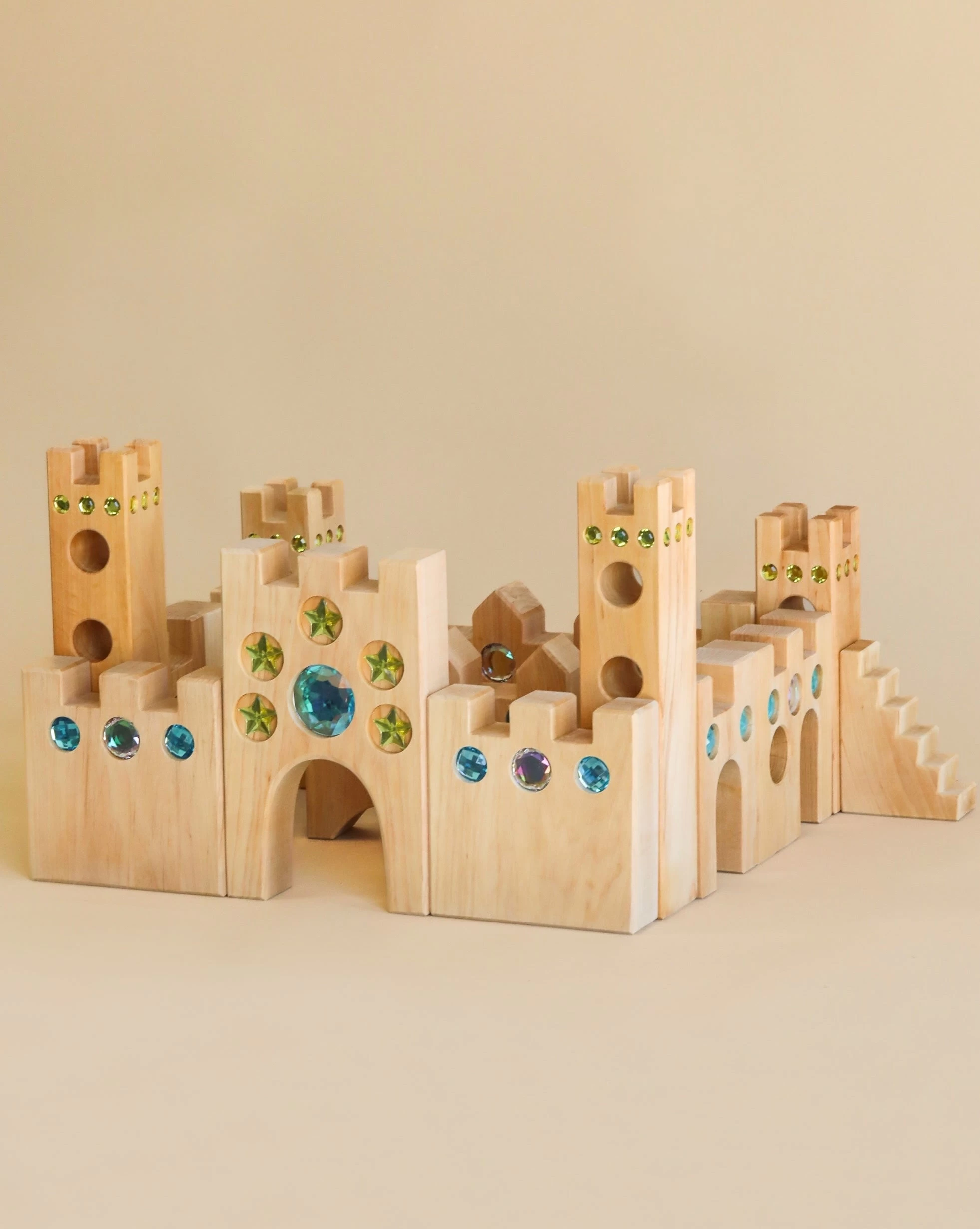 Bauspiel Large Fairytale Castle (16 Pieces) - Ships In Approximately One Week 1 Bauspiel Large Fairytale Castle (16 Pieces) - Ships In Approximately One Week