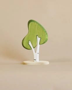 Brin D'Ours | Handmade Two-Piece Birch Tree With Base - Summer