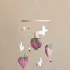 Handmade Mobile - Field Of Strawberries